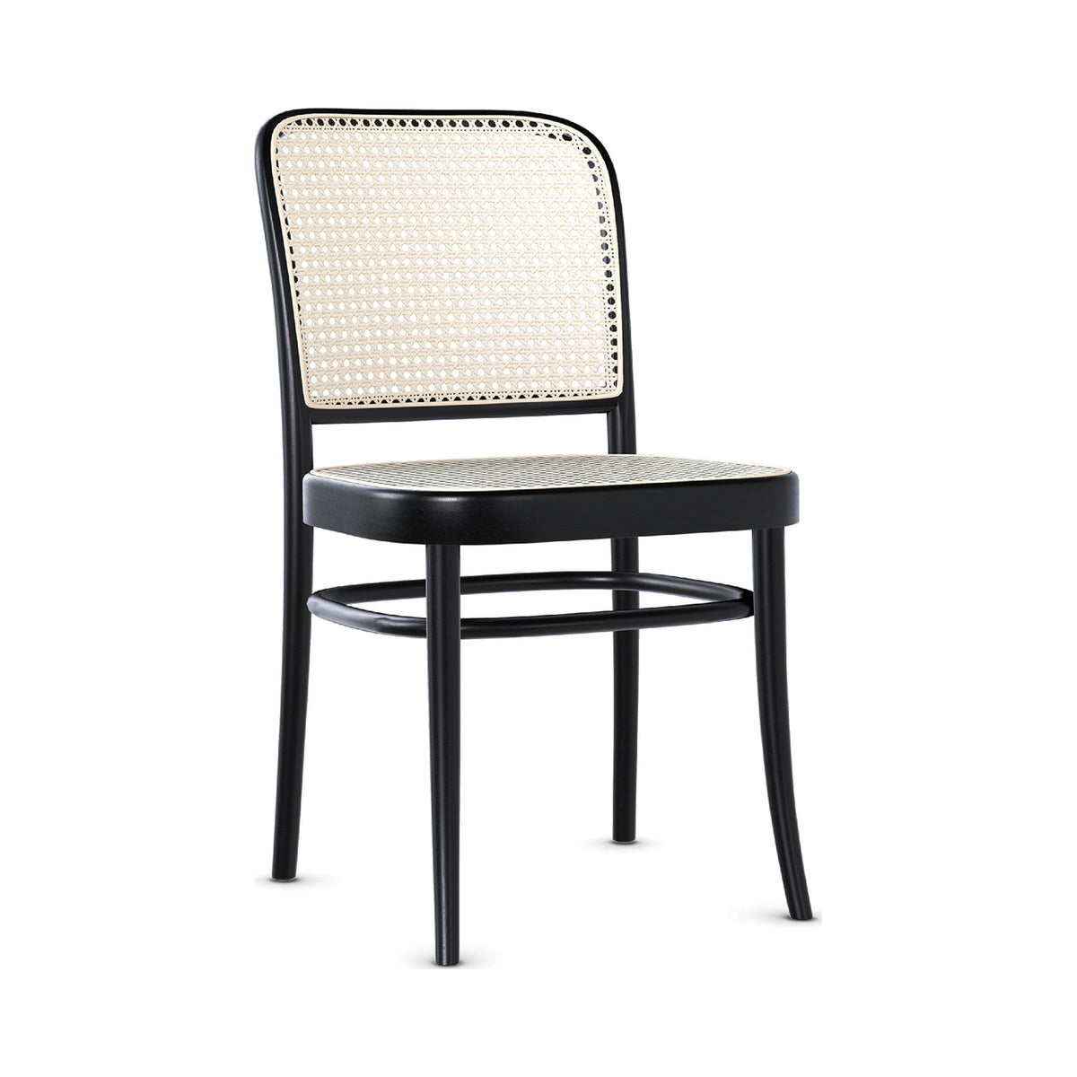 811 Chair in black stained beech