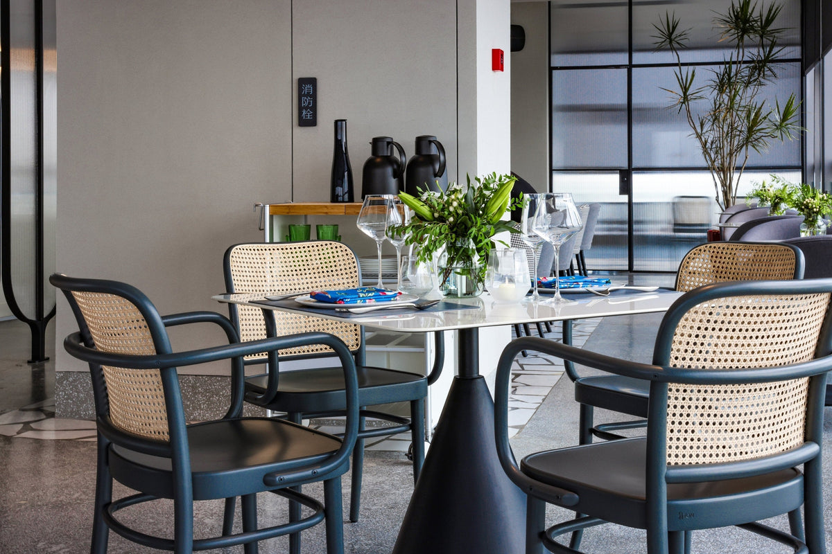 TON 811 chairs in a restaurant interior