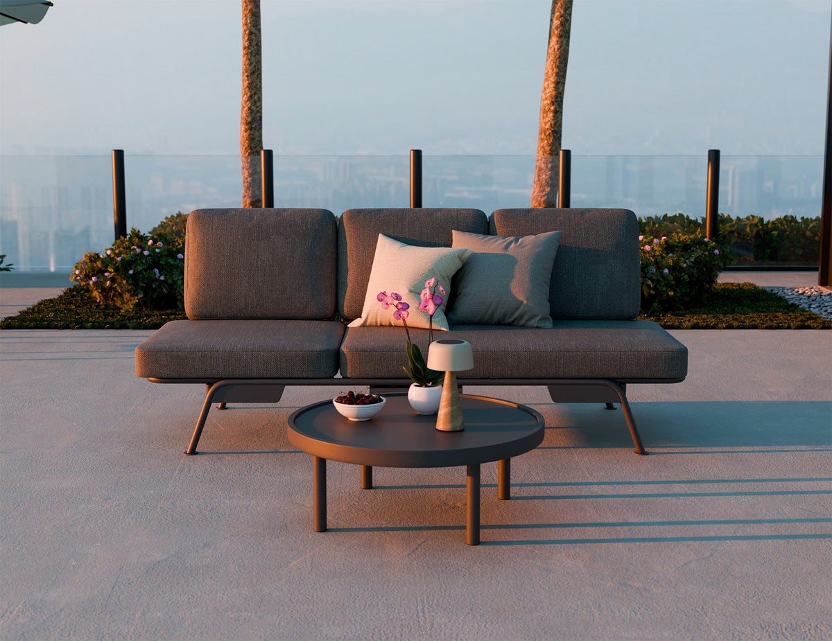 Aluna Outdoor Coffee Table in a styled interior