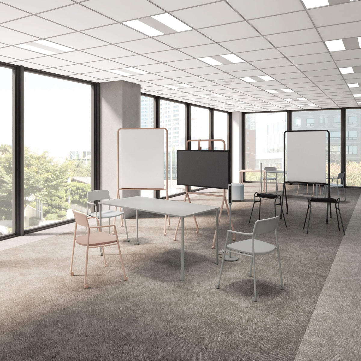 Kokuyo Any Chair in a workplace