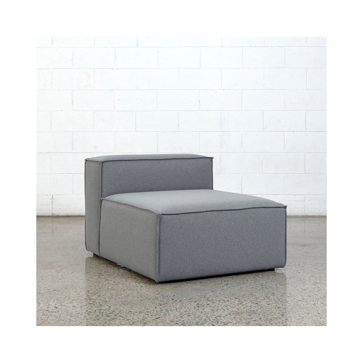 Baxter chair module in grey