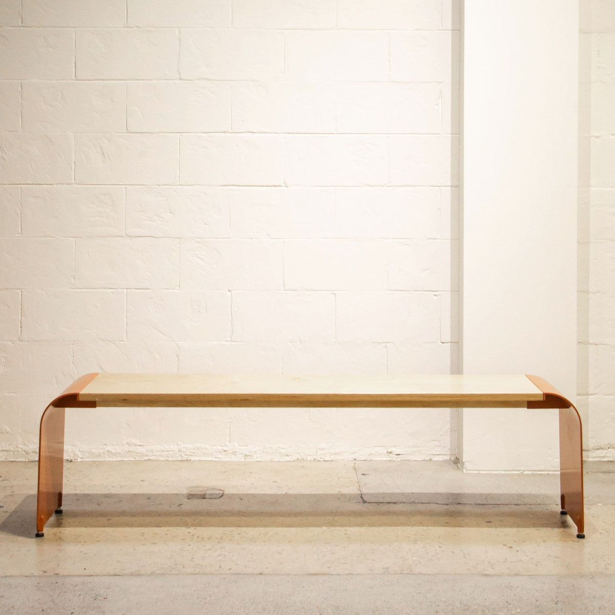 BENCH seat in a studio setting