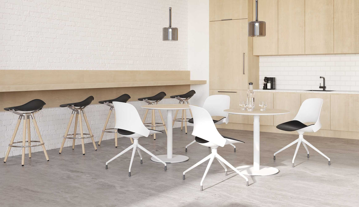 Humanscale furniture in an interior