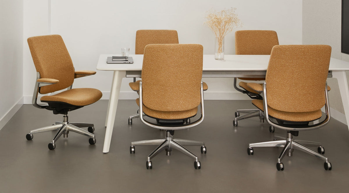 Humanscale furniture in an interior
