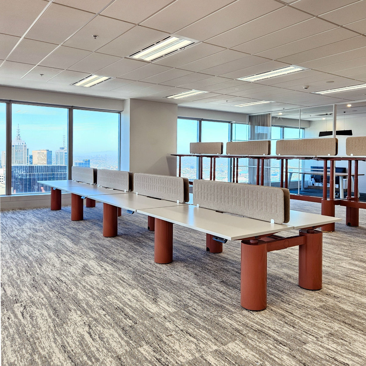 COLUMN h/a workstations in an office