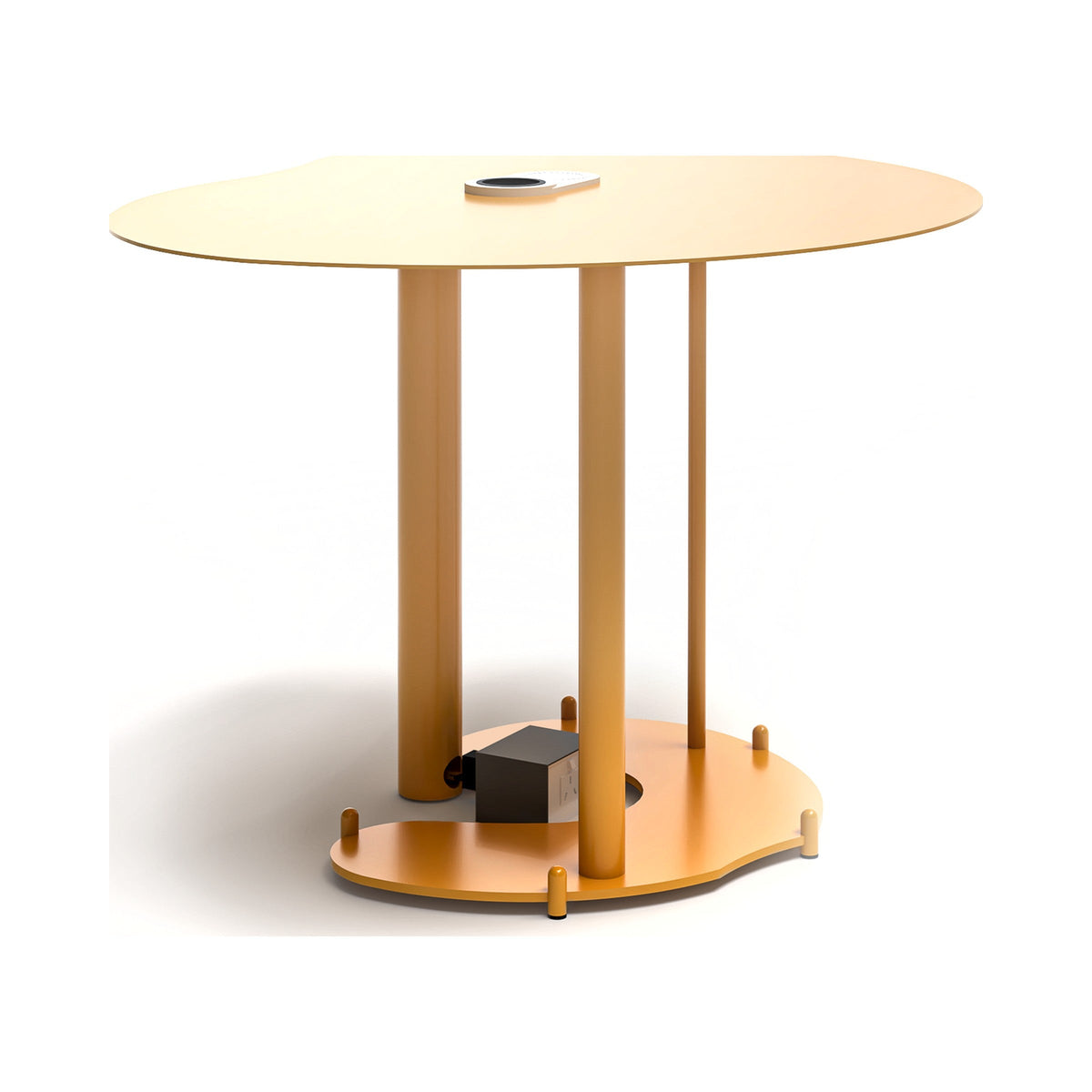 DONUT Table in ochre