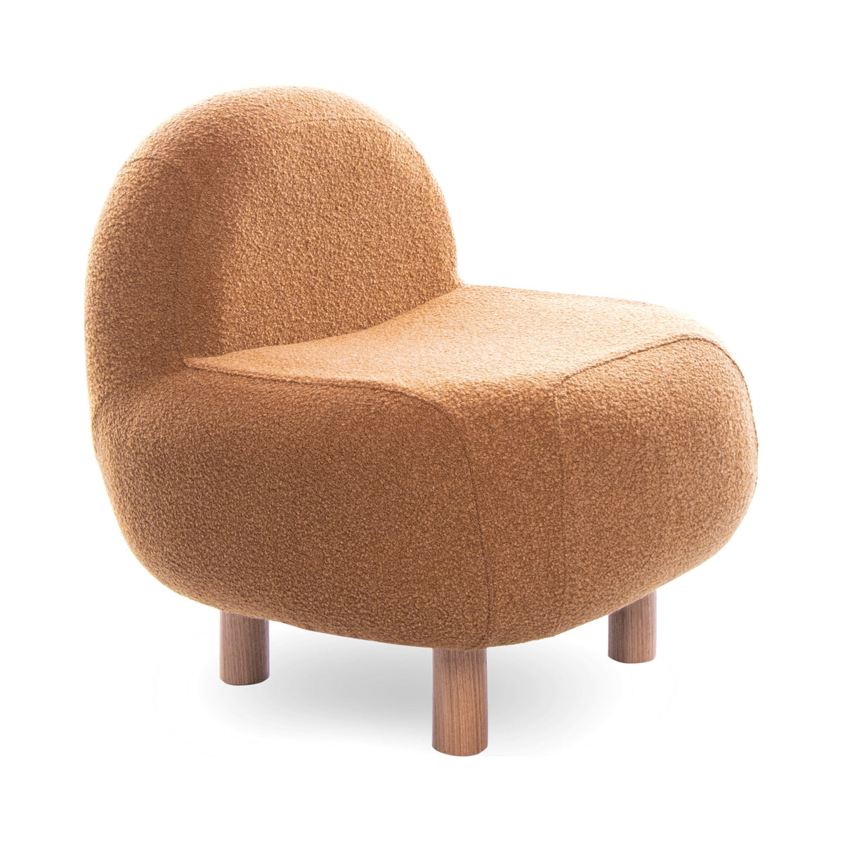 EASY_s lounge chair in terracotta