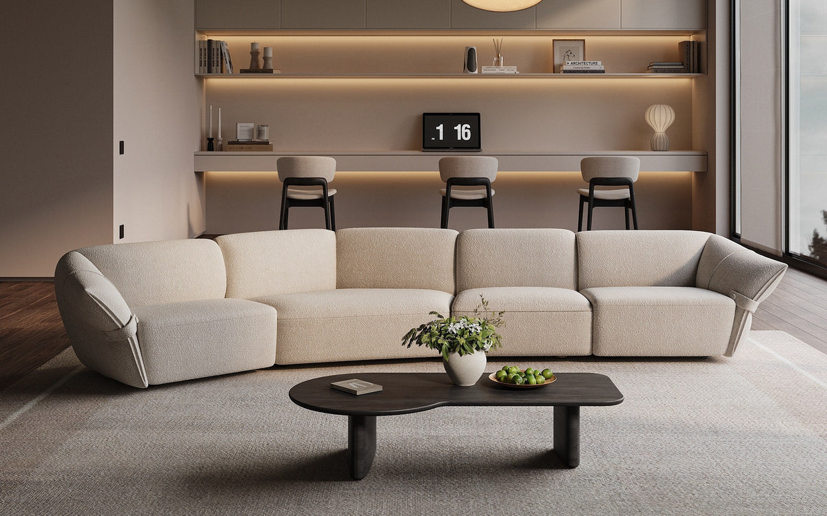 Flower sofa in a lounge