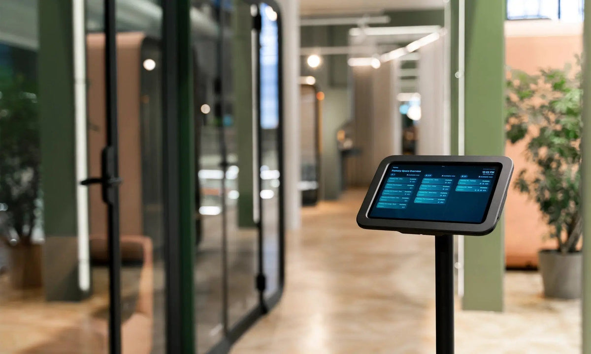 Framery Space Overview in an office