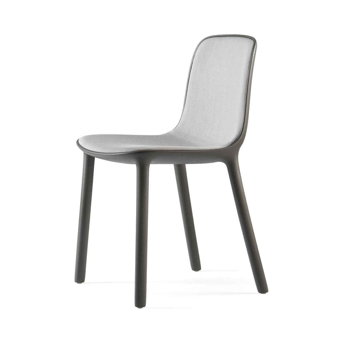 Freya Chair in Anthracite with grey upholstery