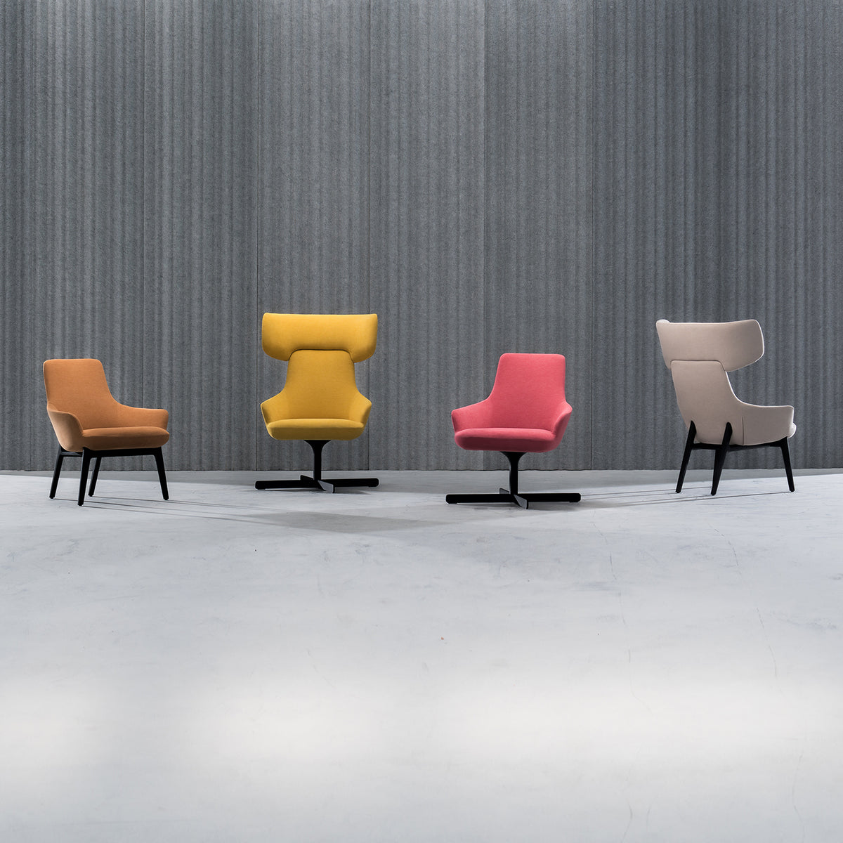 Hendrix Lounge Chair in a styled interior
