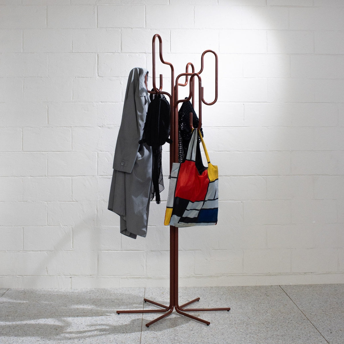 HUNGER coat stand in use