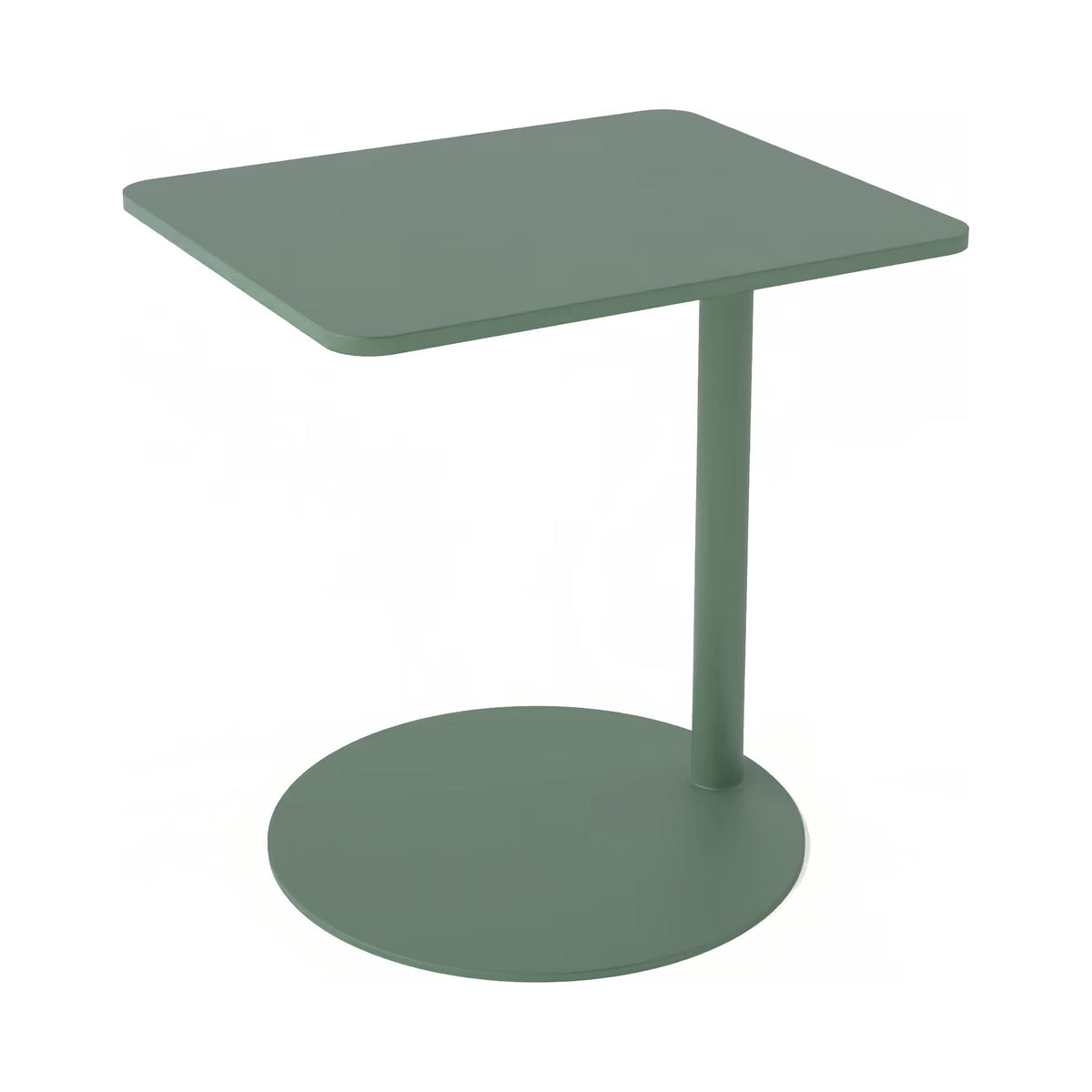 Josie over-couch table in sage green