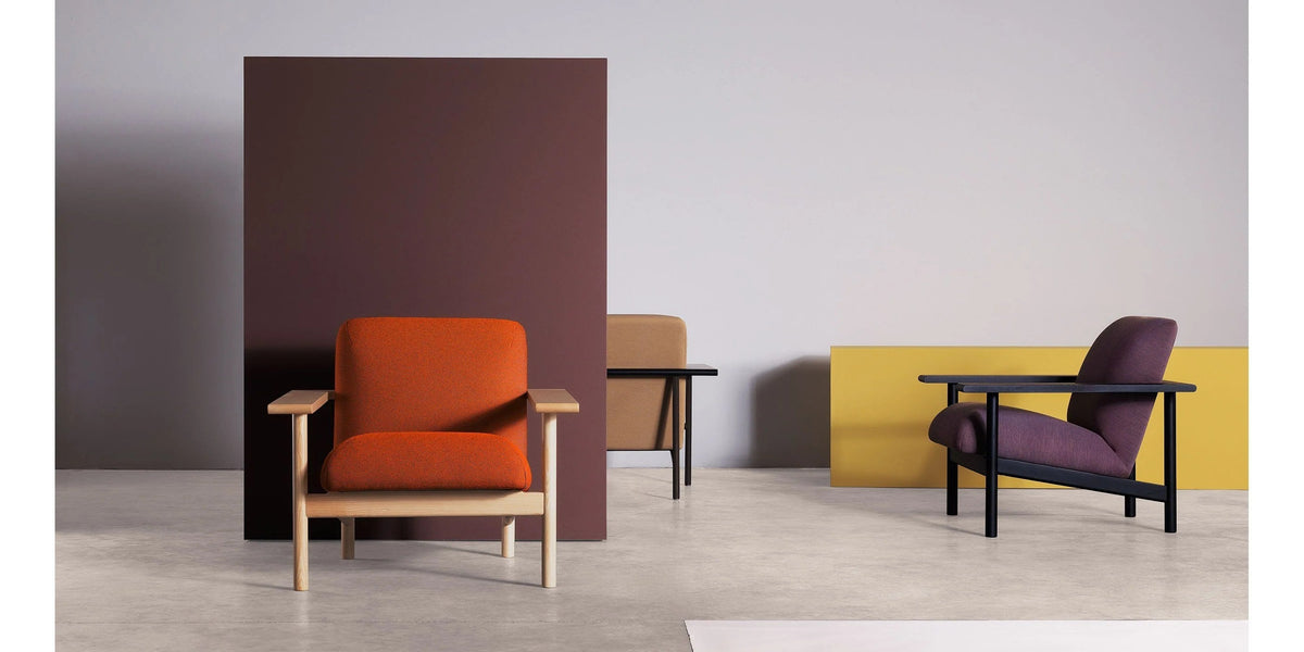 Zilio Kinoko lounge chairs in an interior