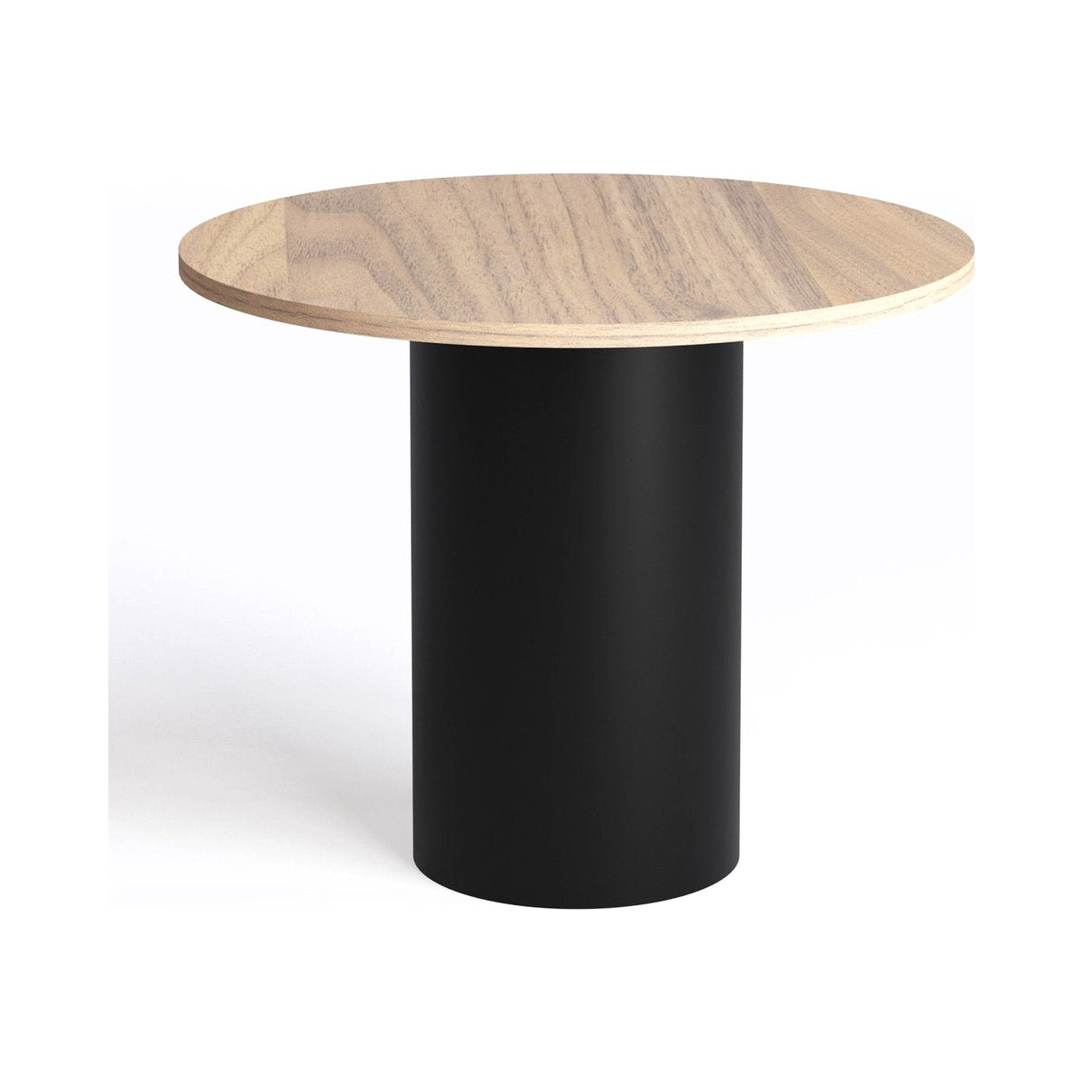 Kolum single-base round table in black