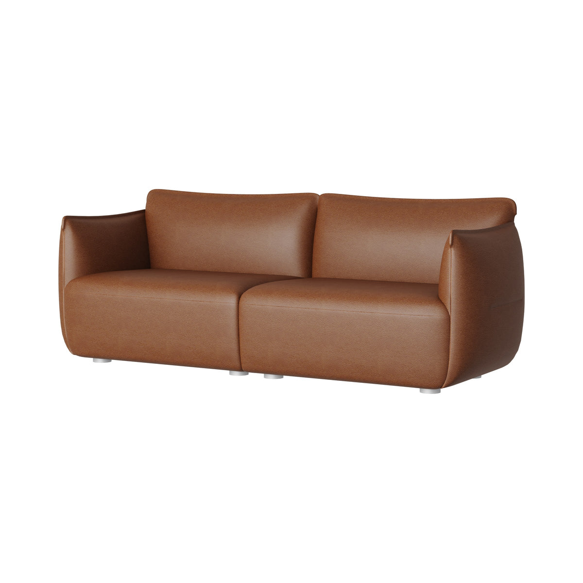 Lotus Three Seat Sofa, three-quarter view