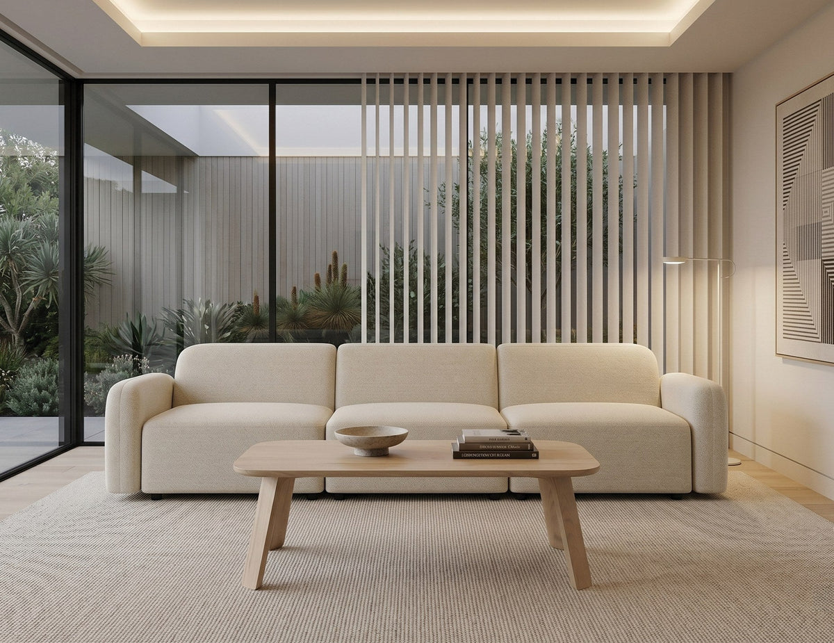 Mateo Coffee Table in a styled interior