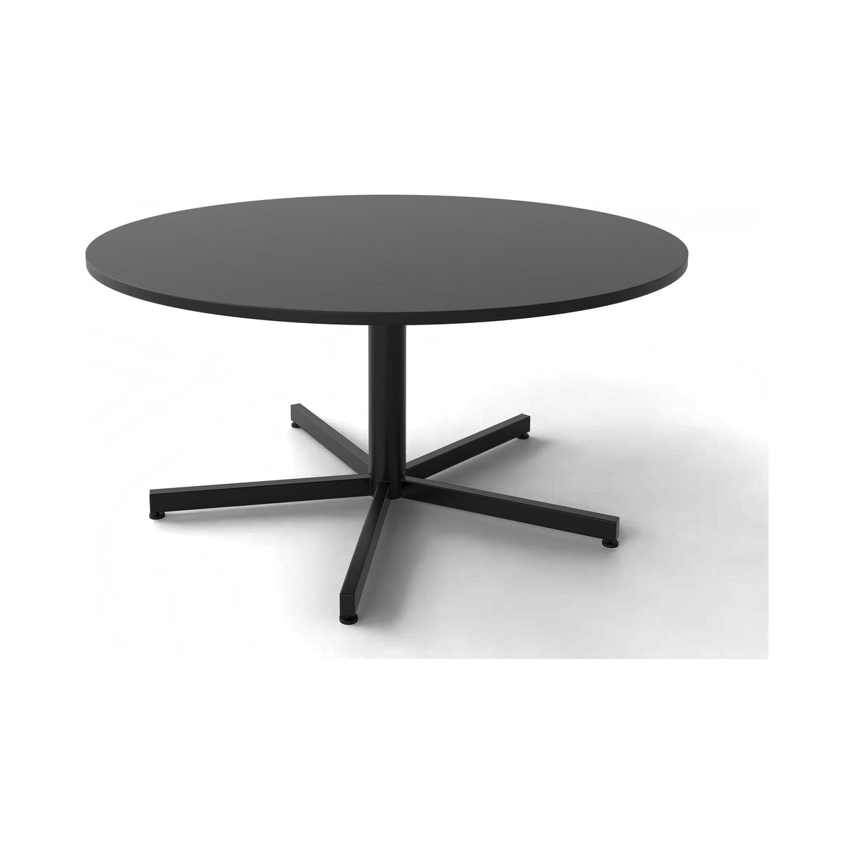 Mia 5-way frame in black with a round black top