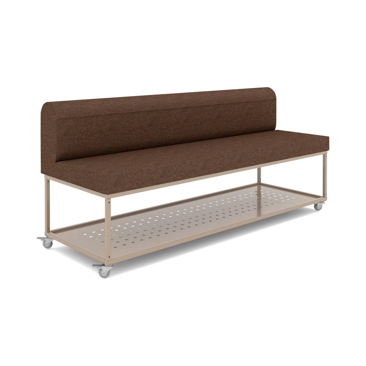 NOMAD linear bench in brown