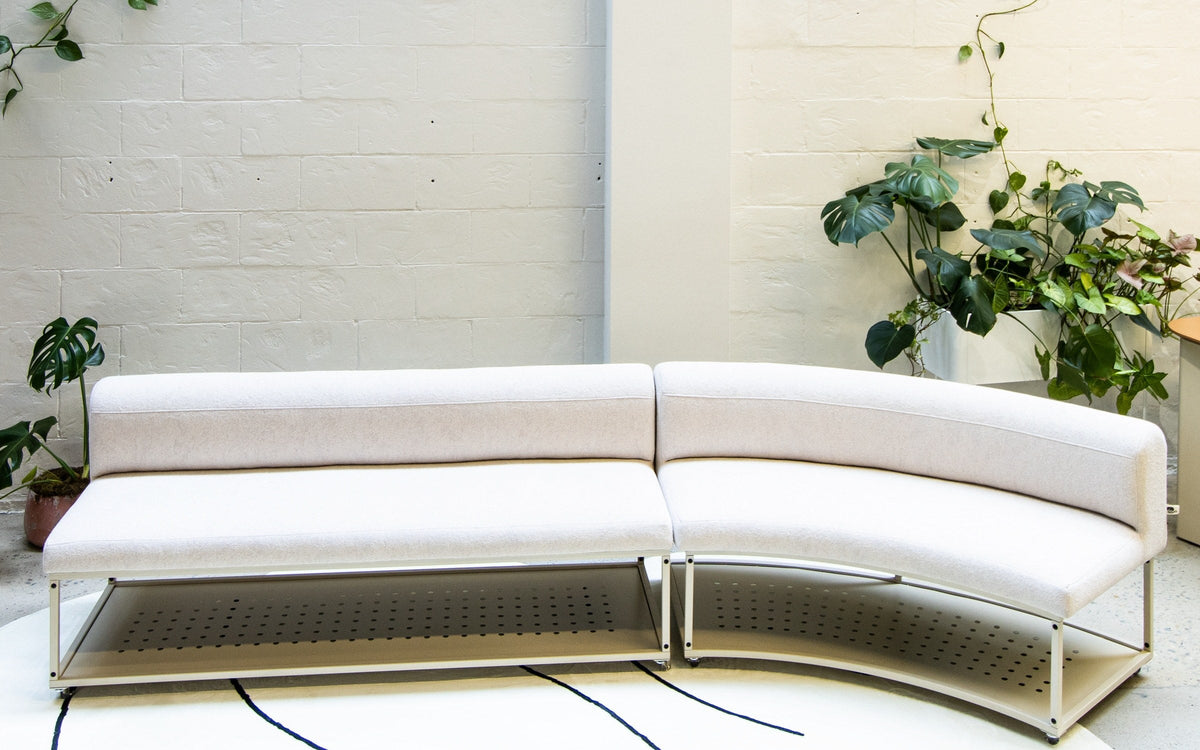 NOMAD agile benches in a workspace