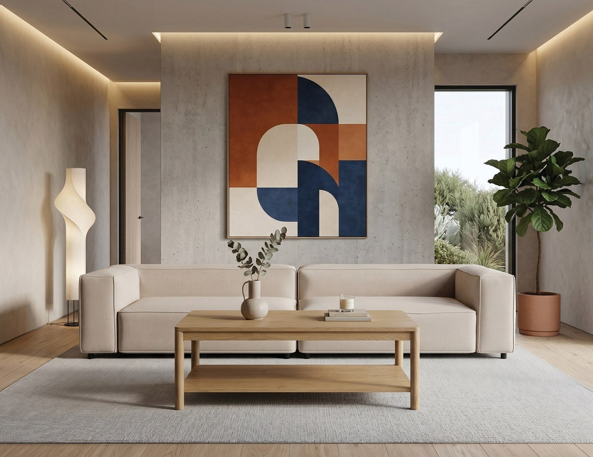 Nordica Coffee Table in a styled interior