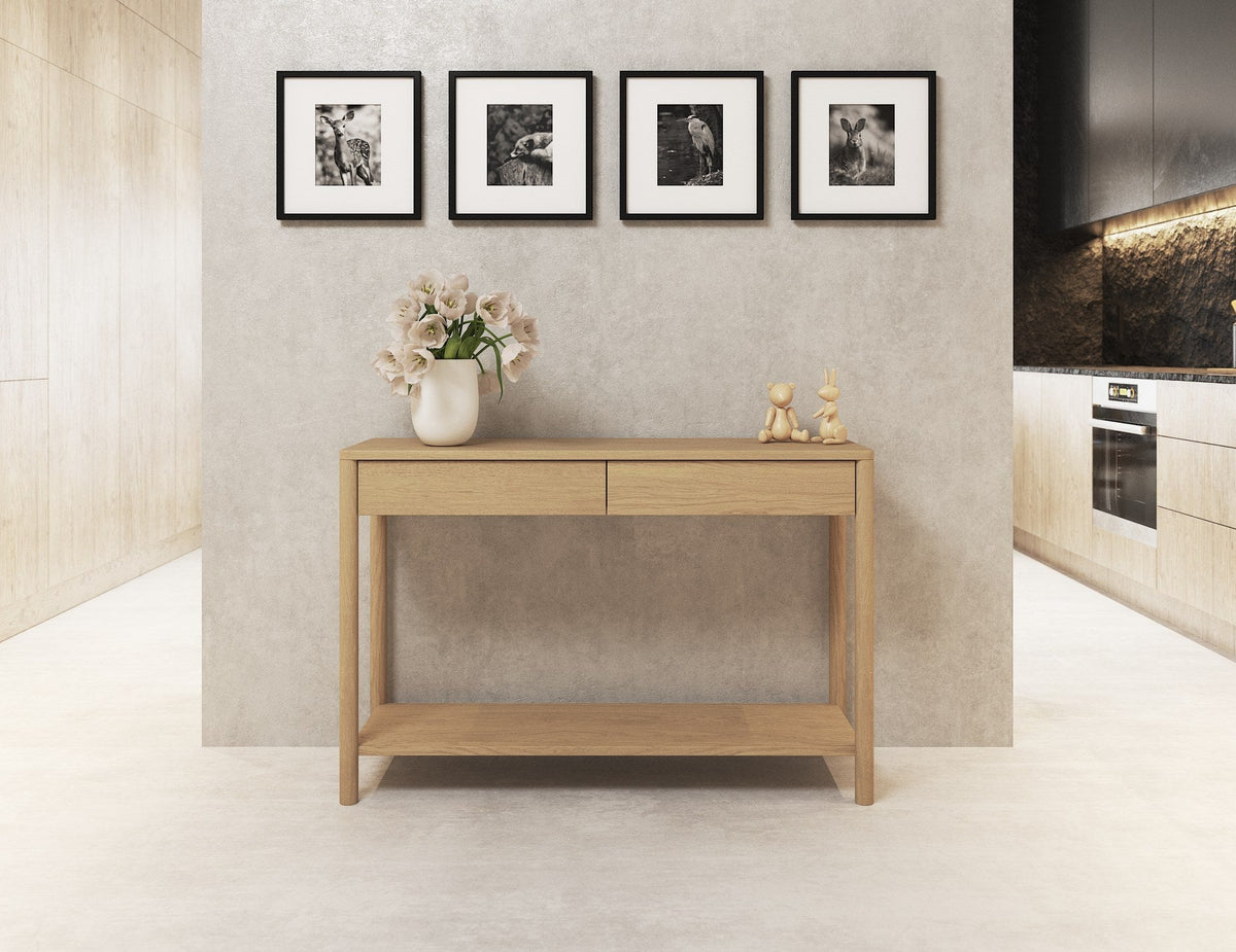 Nordica Console Table in a styled interior