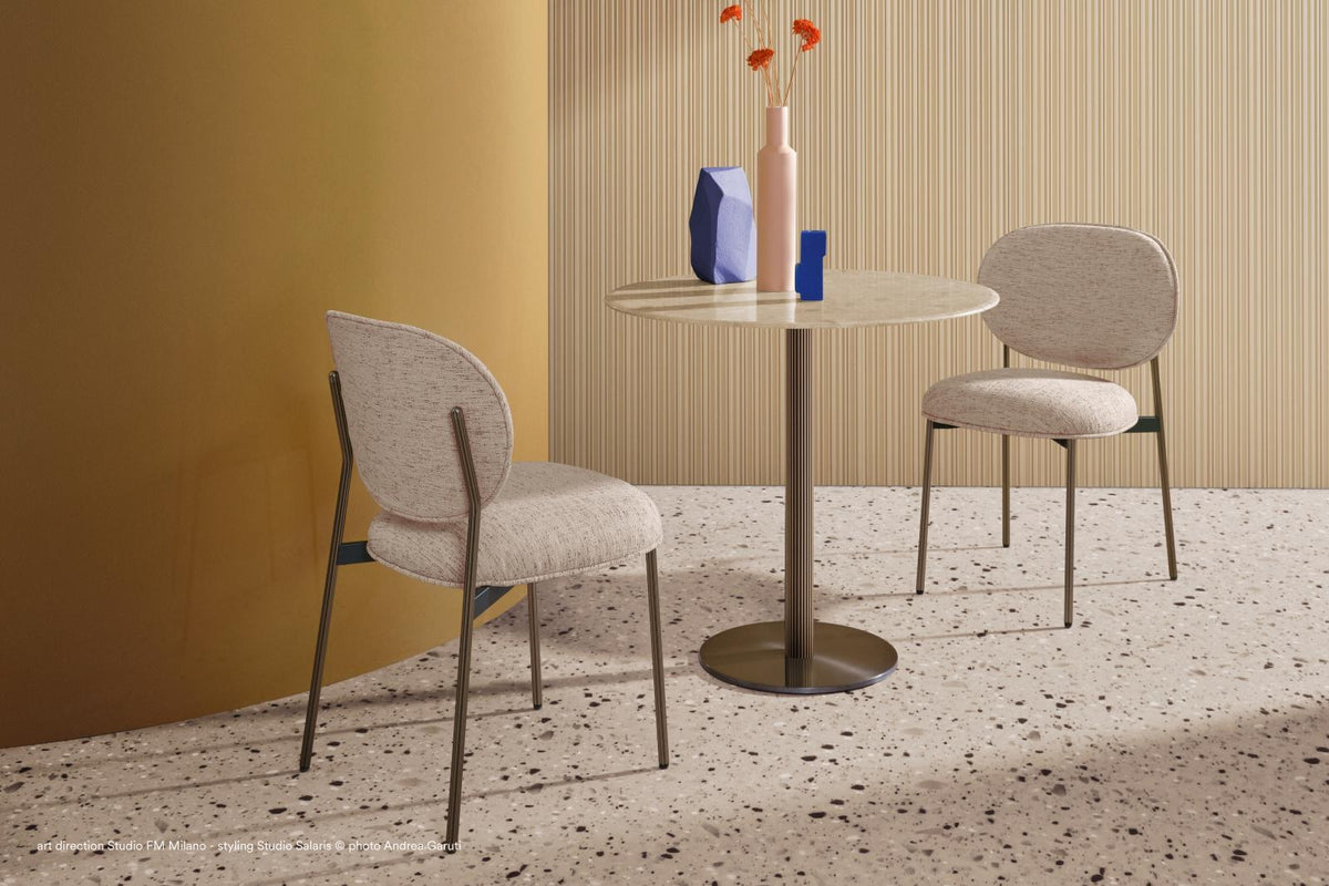 Pedrali Blume Table in a styled interior