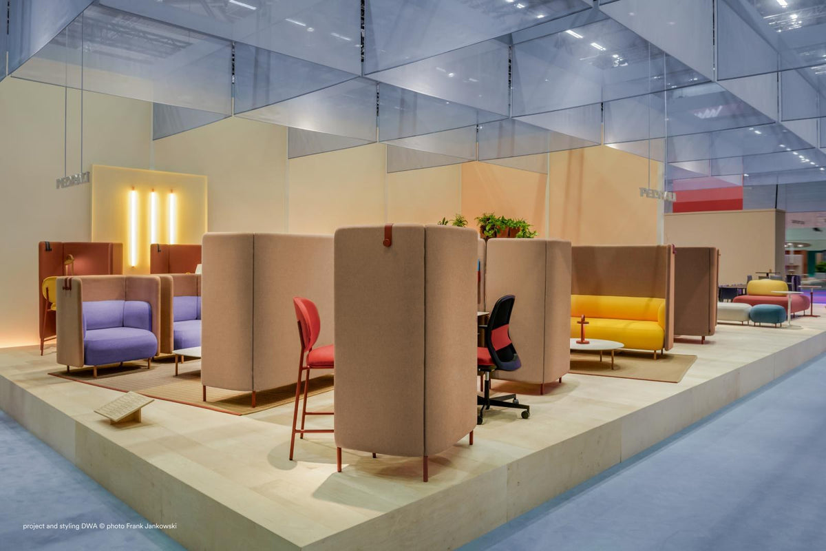 Pedrali BuddyHub in a styled interior
