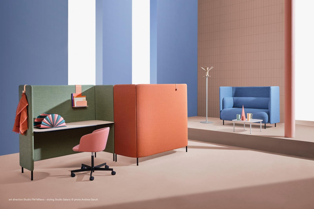 Pedrali BuddyHub in a styled interior