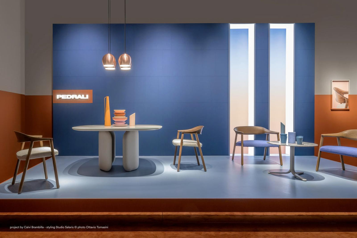 Pedrali Elinor Table in a styled interior
