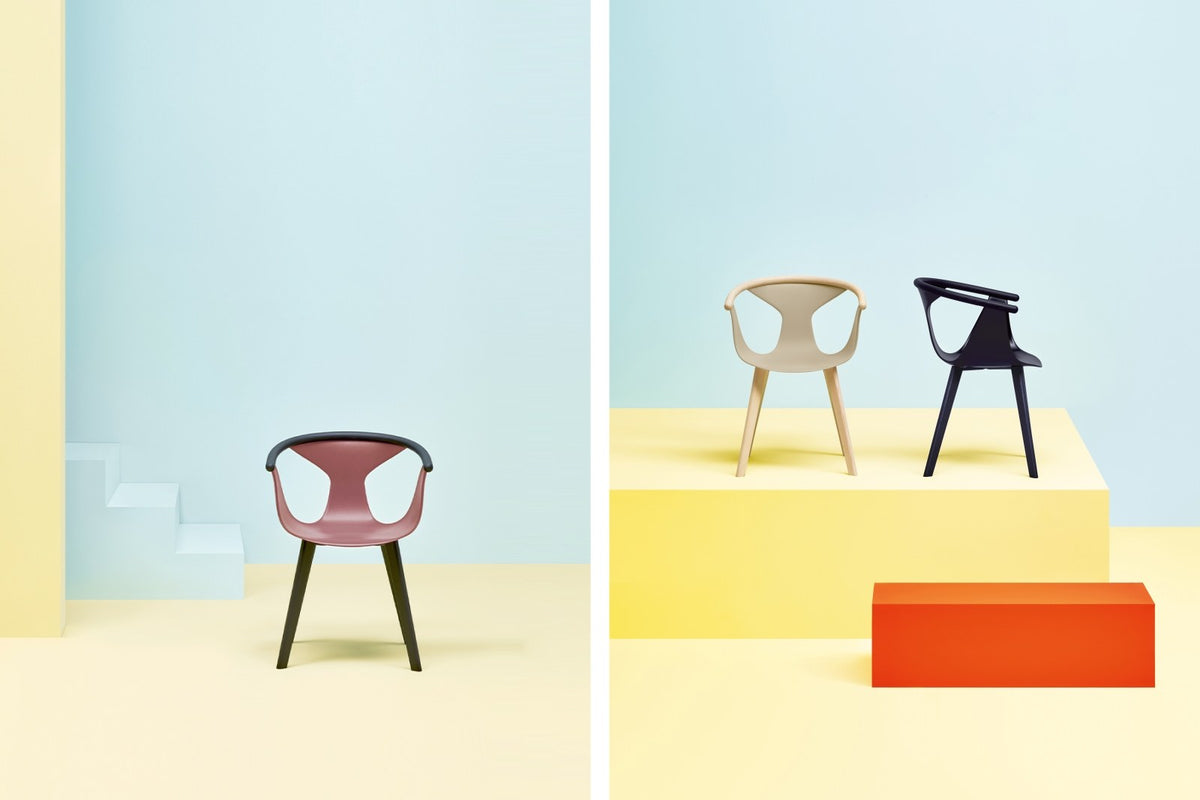 Pedrali Fox in a styled interior