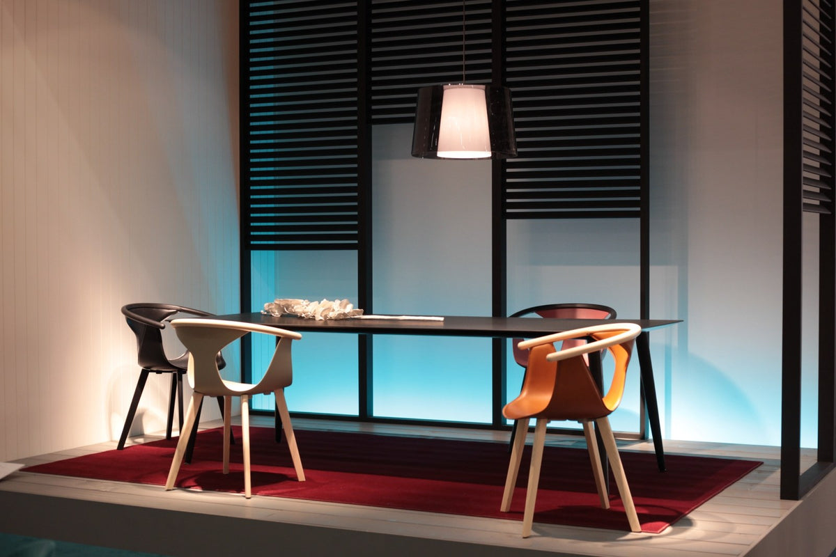 Pedrali Fox in a styled interior