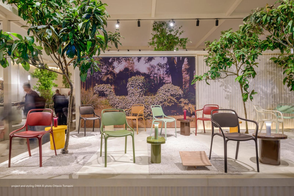 Pedrali Libre in a styled interior