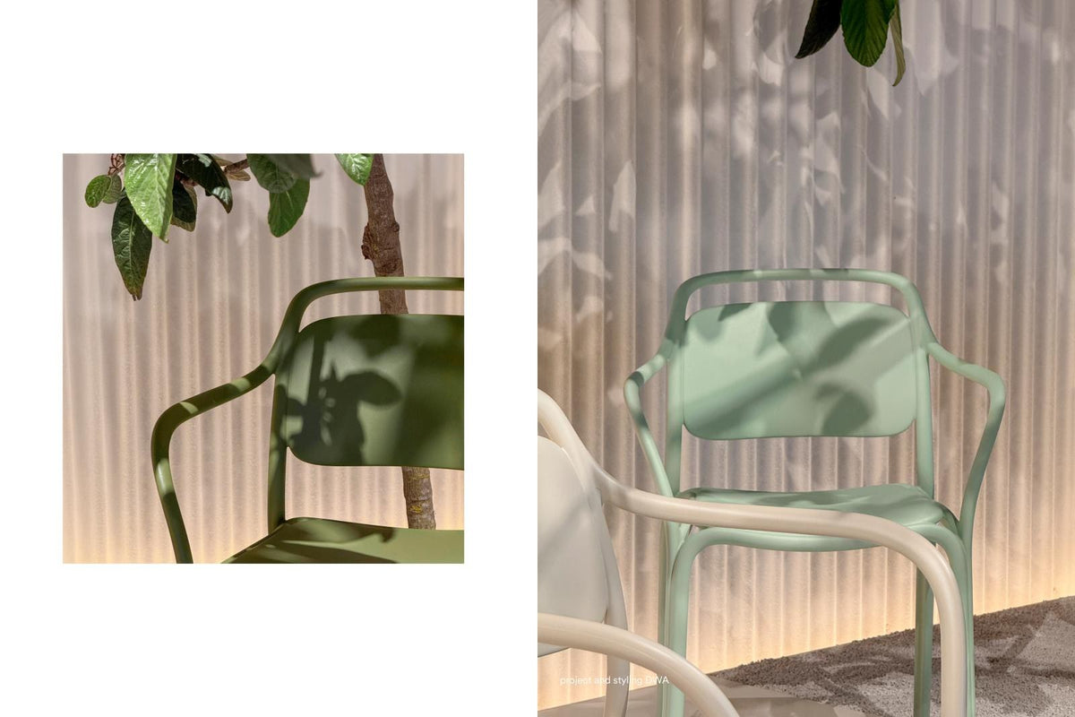 Pedrali Libre in a styled interior