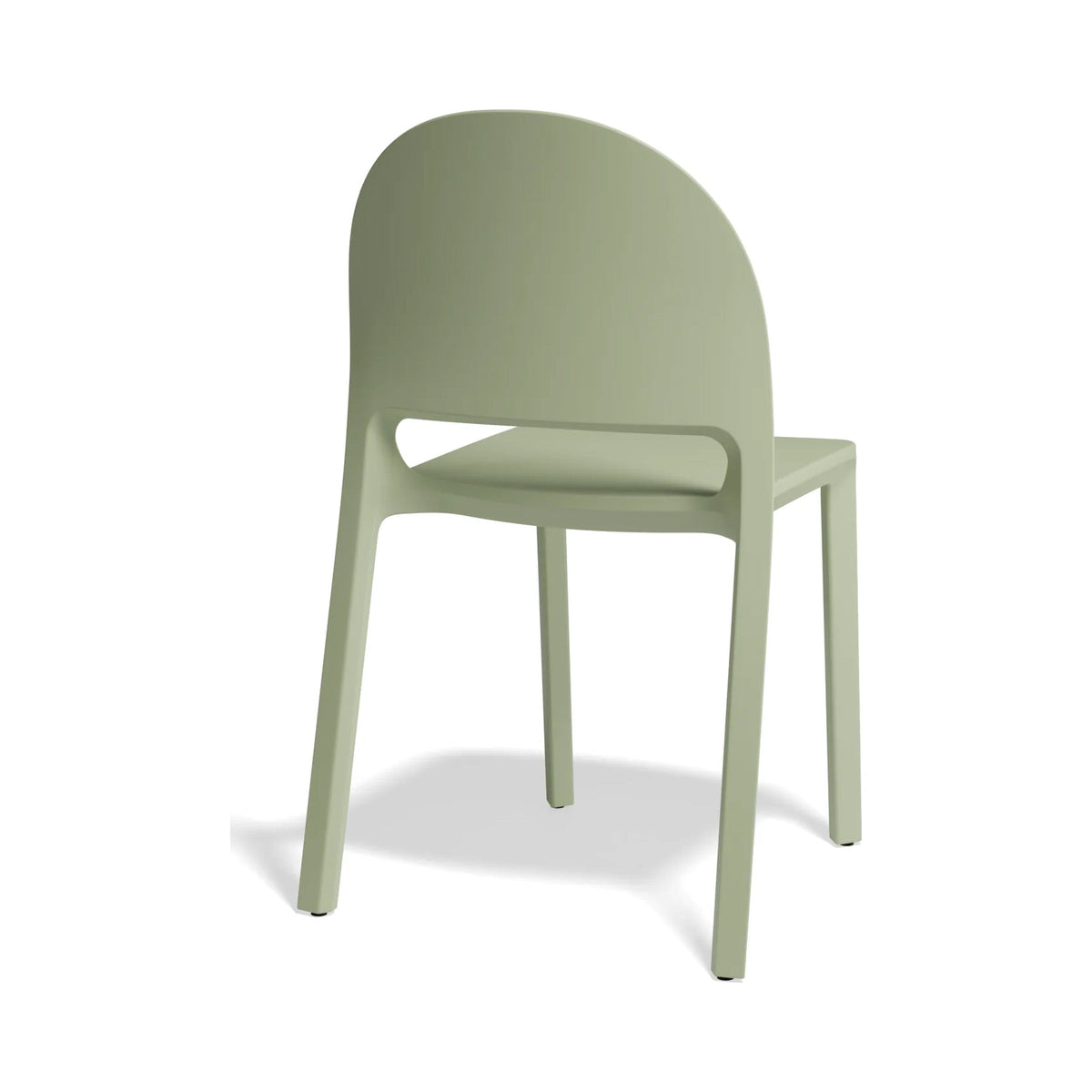 Profile Chair in mint, rear three-quarter view