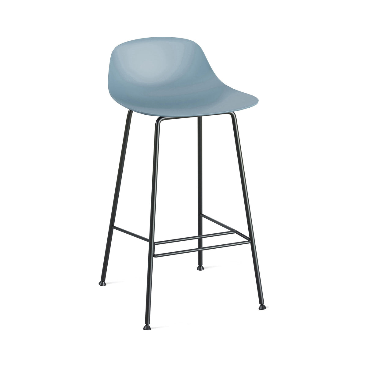 Pure Loop Mini kitchen stool in Powder blue