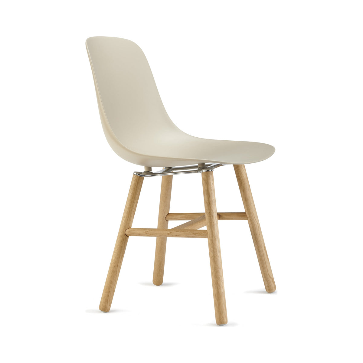 Pure Loop Wood Leg Chair in Sand