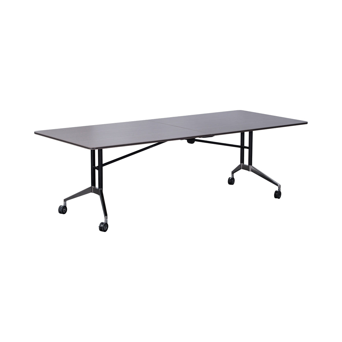 Rapid Edge folding table in Driftwood