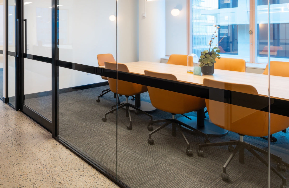 Saba Meeting Chairs in a boardroom