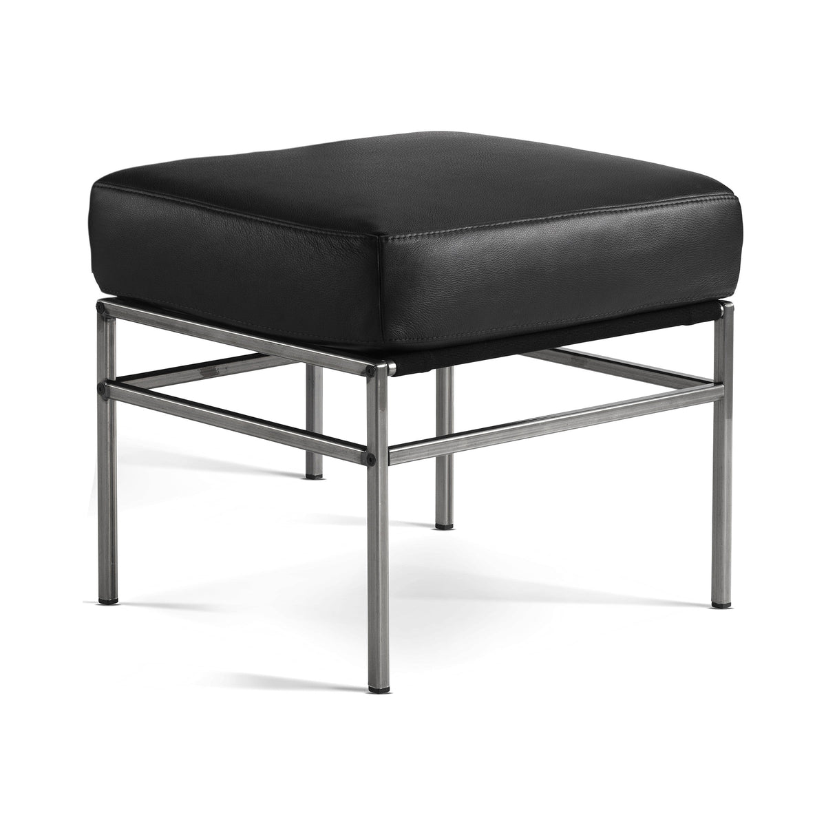 Seventy Five Footstool in black