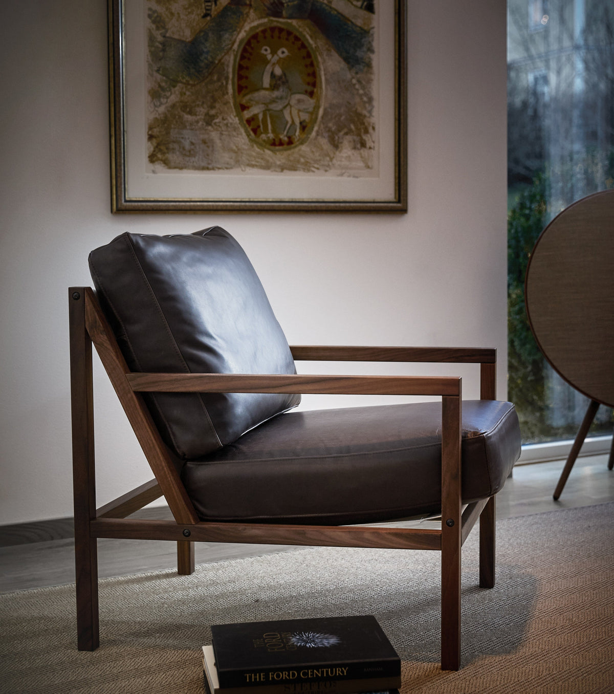 Seventy Five Wood in a styled interior