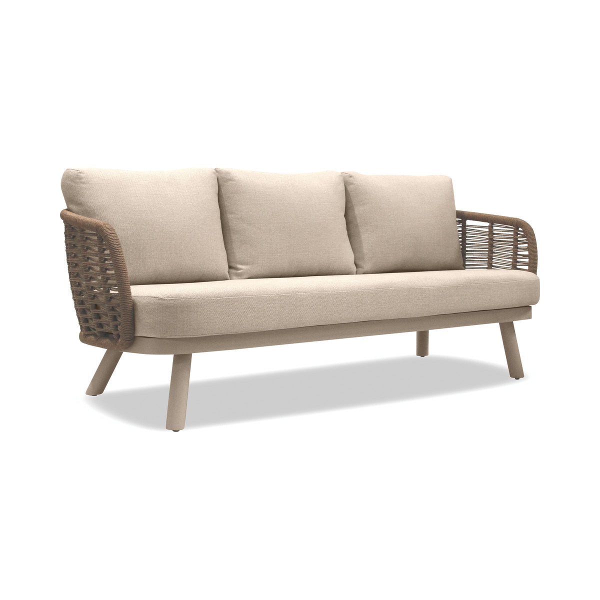 Sorrento 3 seater sofa, three-quarter view