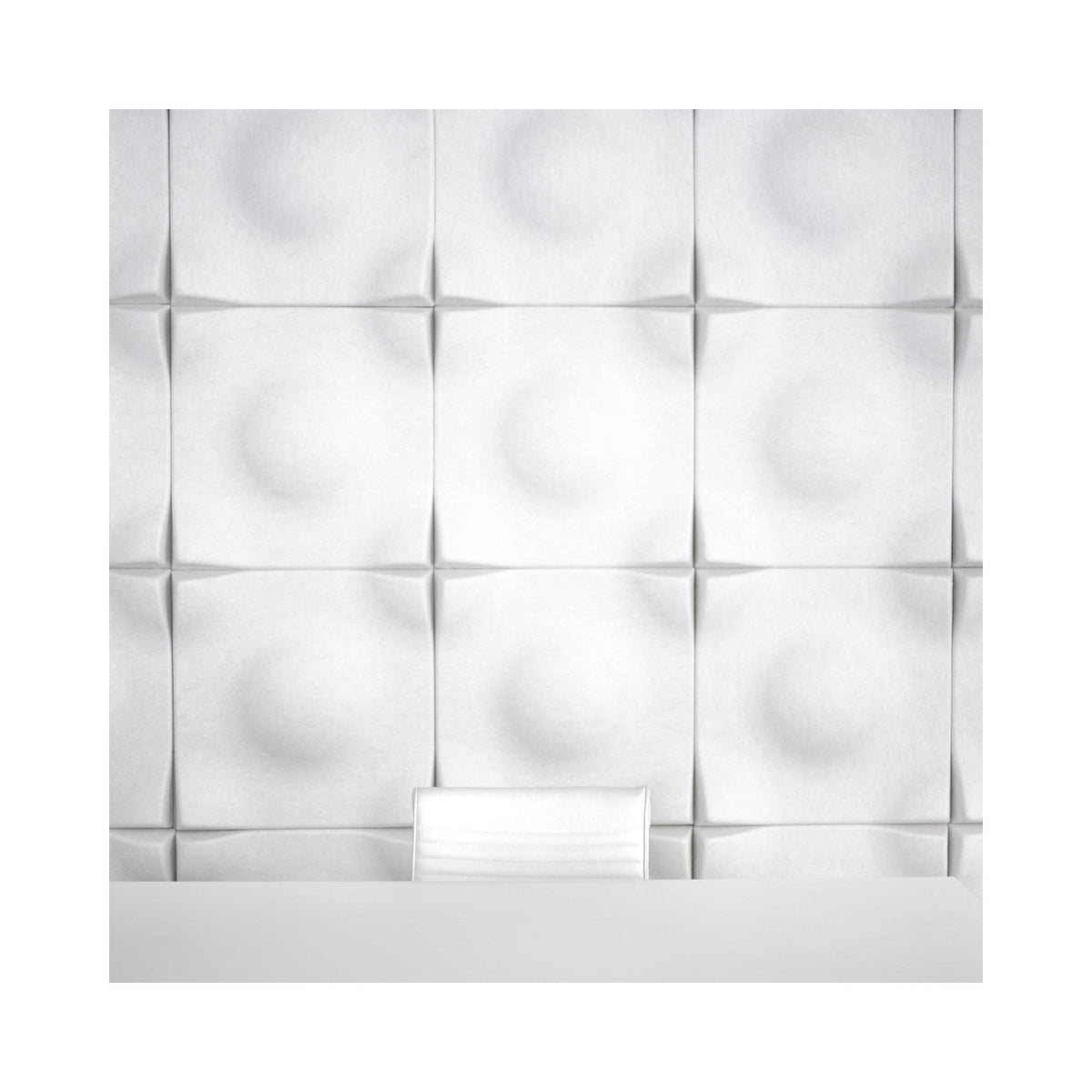 Soundwave Swell panels in white
