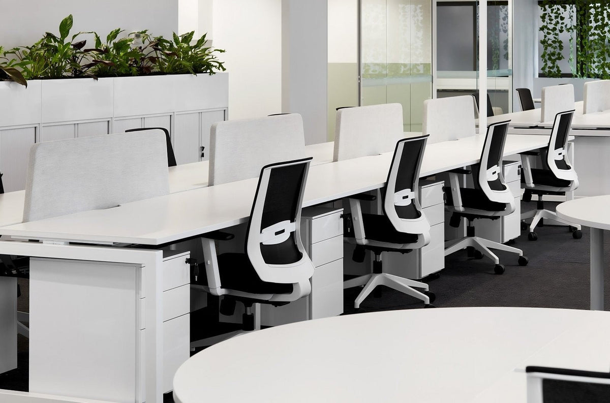 SP Pedestal in a styled interior
