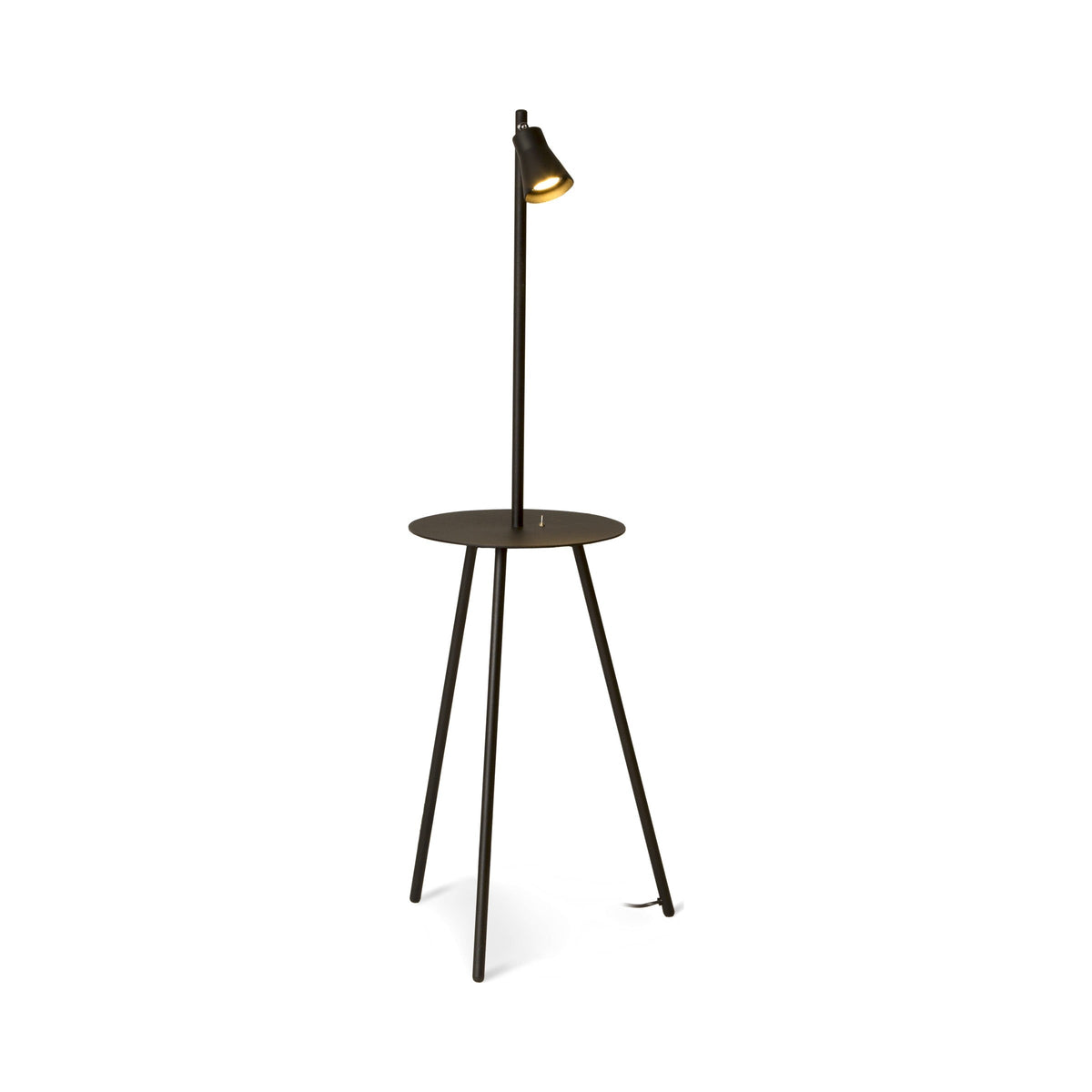 Sputnik Lamp Table in black