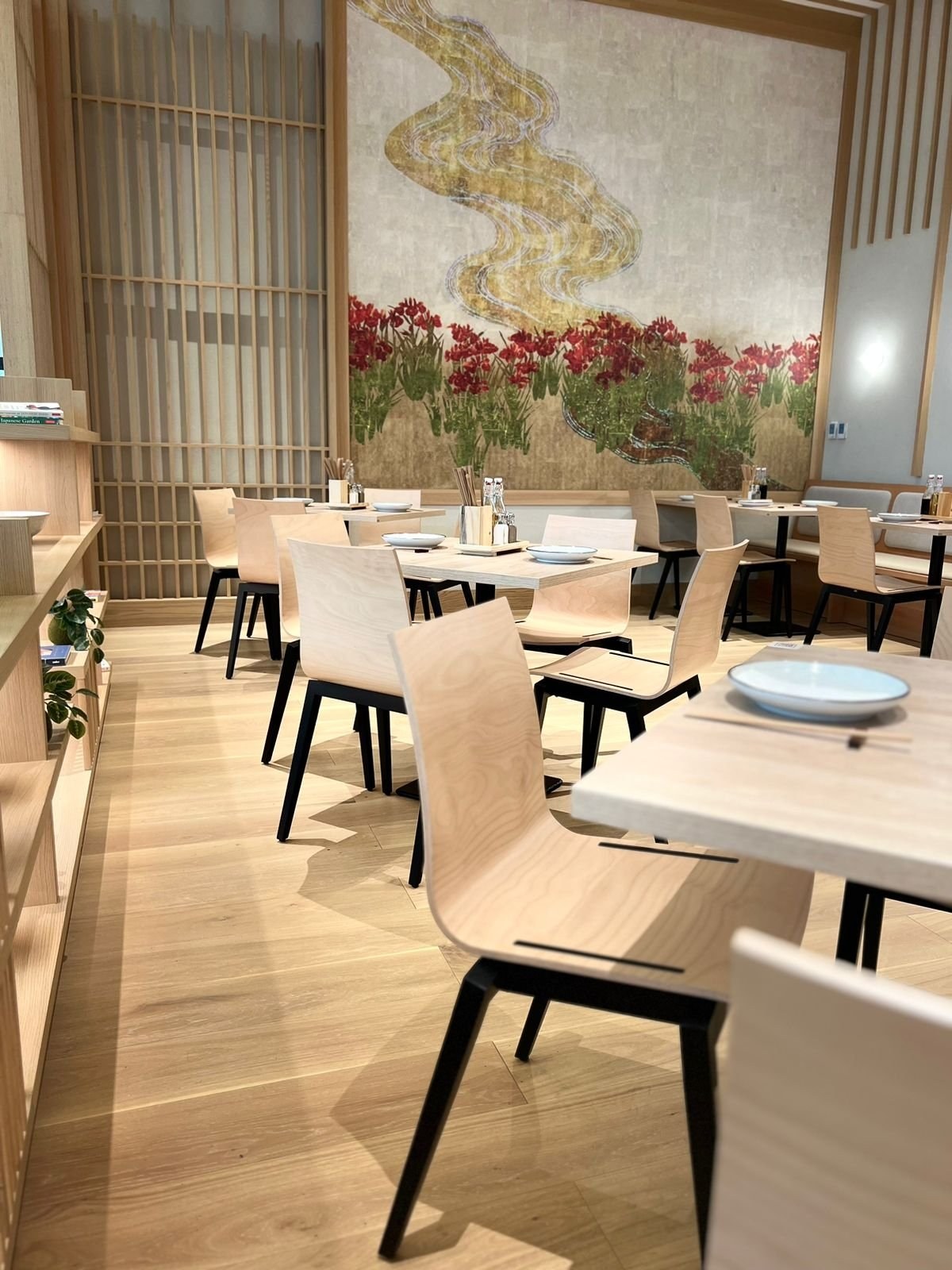 TON Stockholm chairs in a restaurant interior