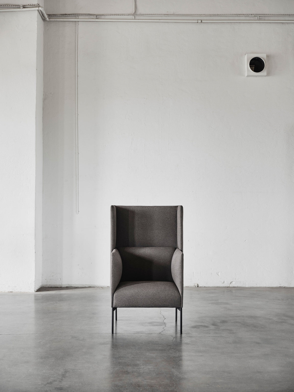 Talk seating in a styled interior