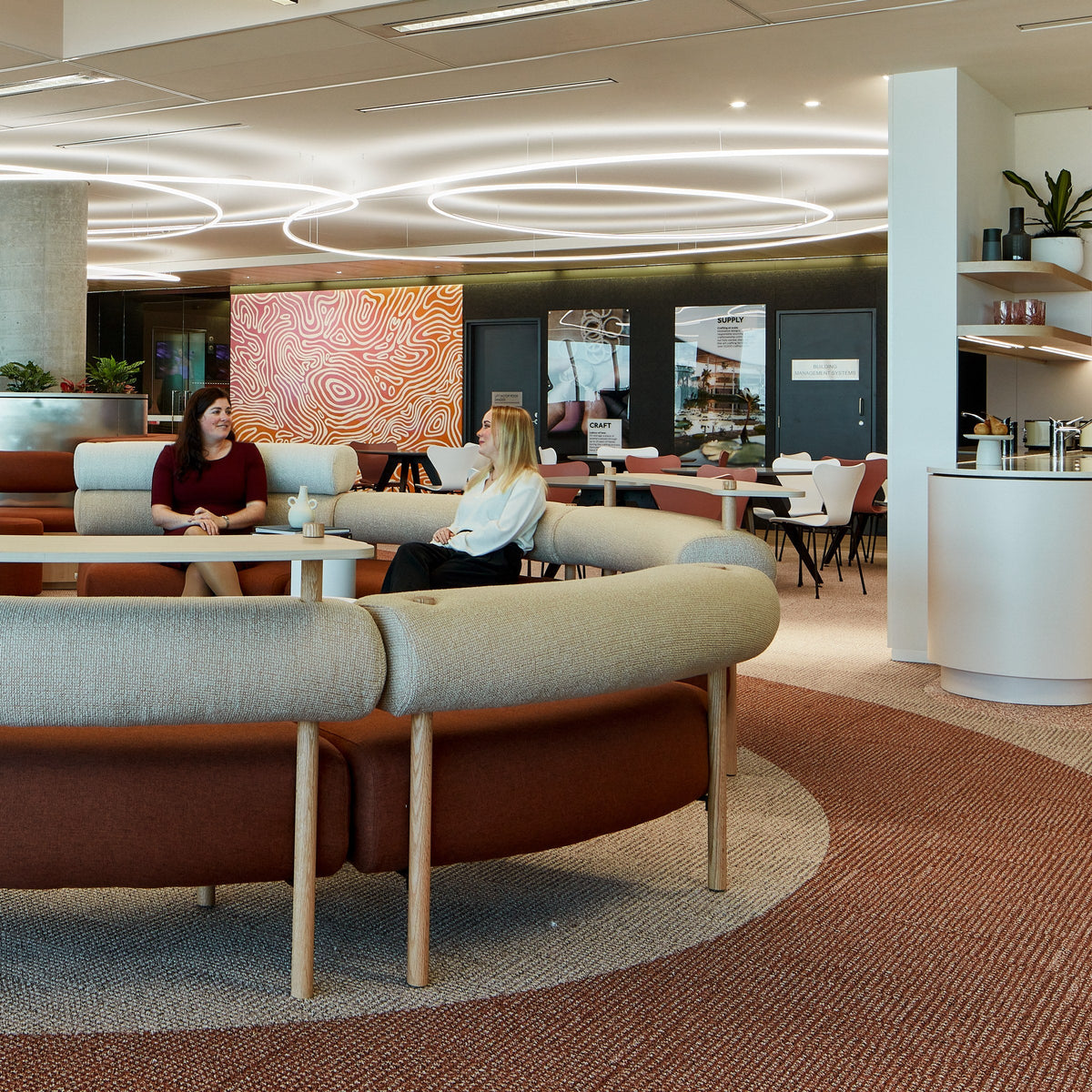 TEND seating in a workplace