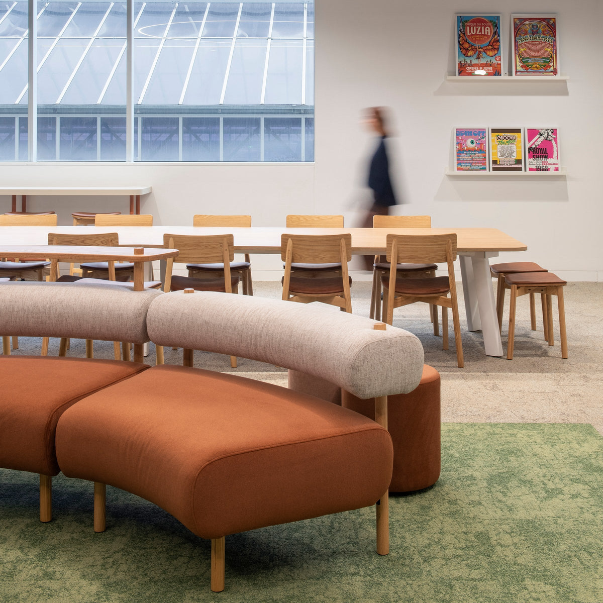 TEND seating in a workplace