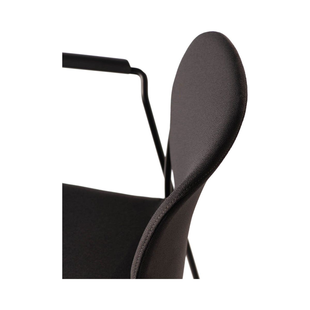 Tenuis Armchair, fully upholstered, side view